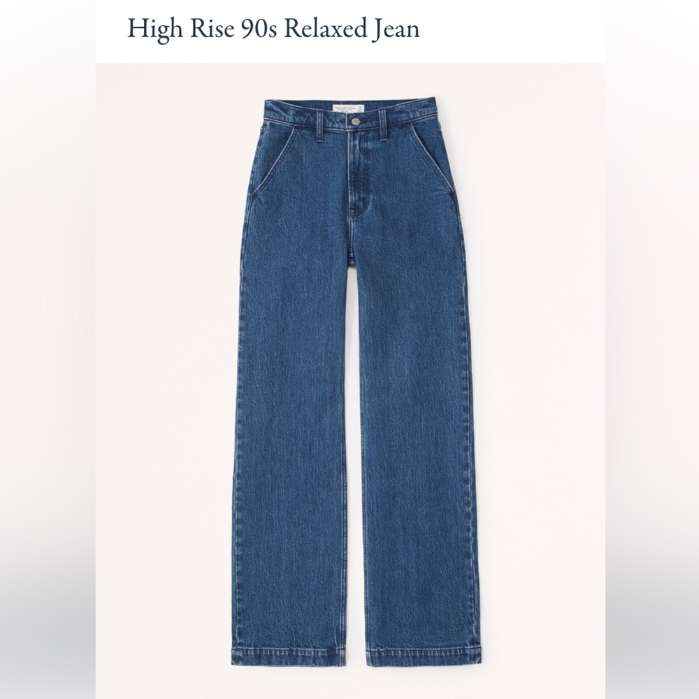 High rise 90s relaxed jean